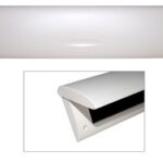 Binnenbrievenbus wit RAL 9001 (crème-wit)