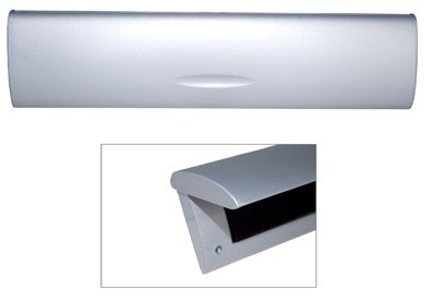 Binnenbrievenbus zilverkleurig