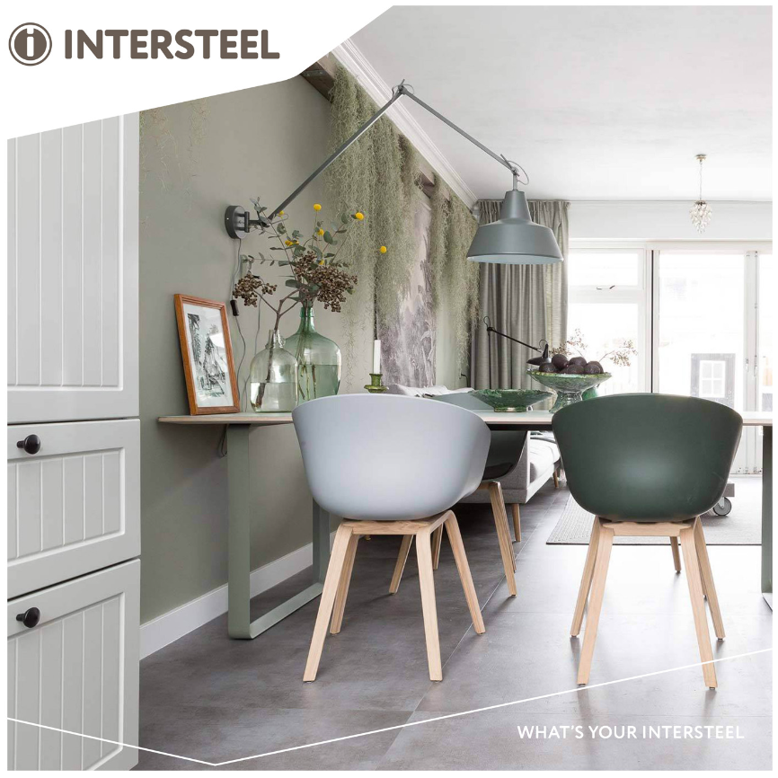 Intersteel knop mat zwart 20 mm - Afbeelding 2