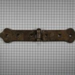 Scharnier ijzer geroest