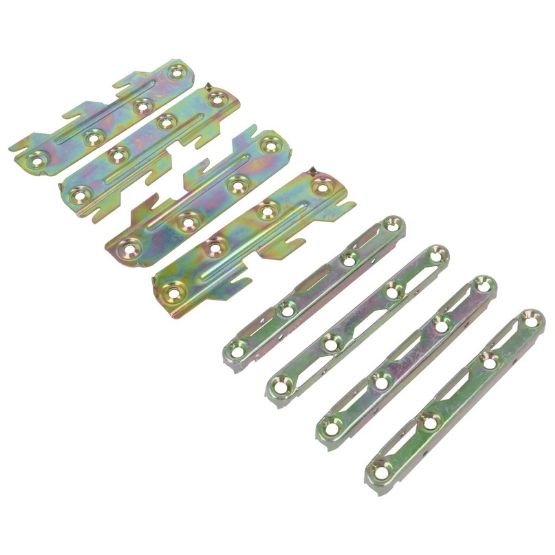 Set van 4 ledikant haken