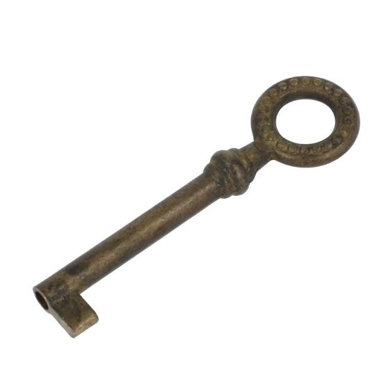 Sleutel messing antiek Louis XVI