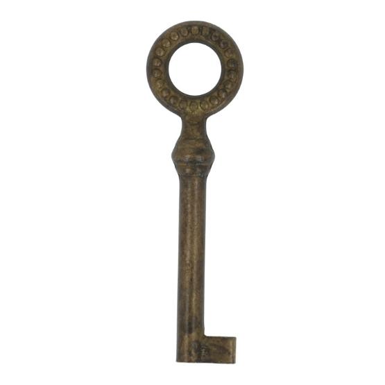 Sleutel messing antiek Louis XVI - Afbeelding 2