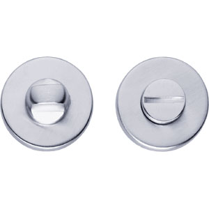 Intersteel wc-sluiting 8mm rond verdekt kunststof chroom mat