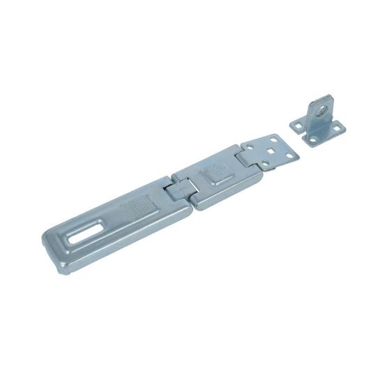 DX Kistoverval 160x35mm staal verzinkt 2 lamellenscharnier