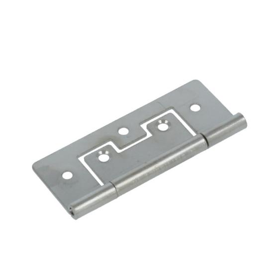 DX Louvredeurscharnier 63x27mm staal vernikkeld - Afbeelding 2