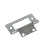 DX Louvredeurscharnier 50x24mm staal vernikkeld