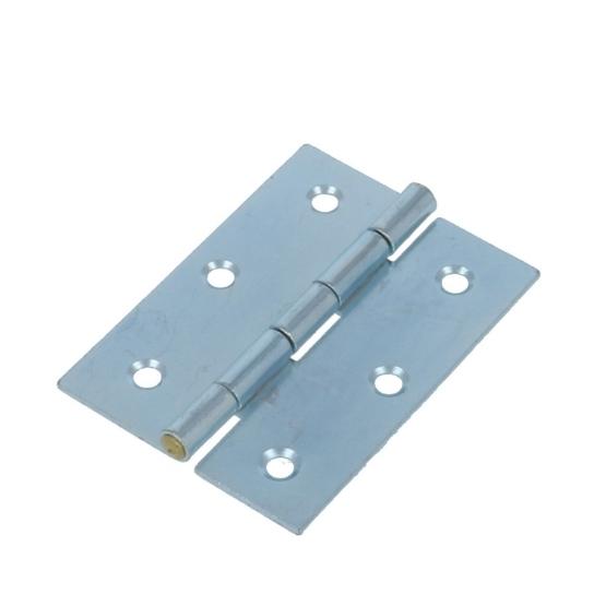 DX Scharnier blank verzinkt 70x51 mm