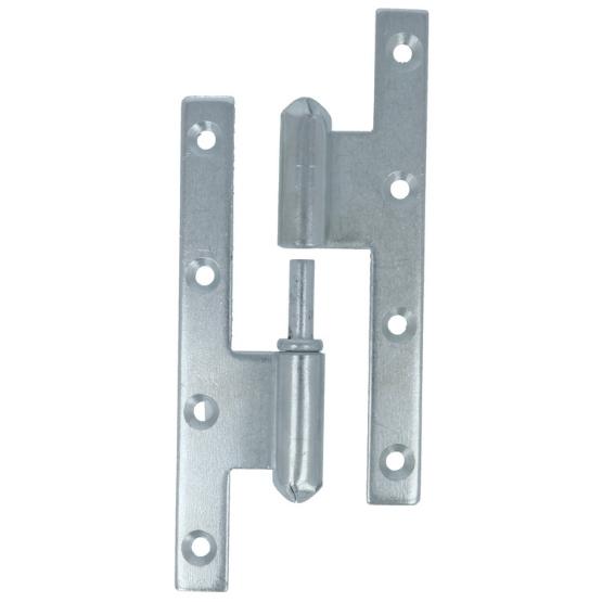DX Franse Paumellescharnier 140 x 70 mm rechts staal verzinkt