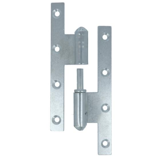 DX Franse Paumellescharnier 140 x 70 mm links staal verzinkt