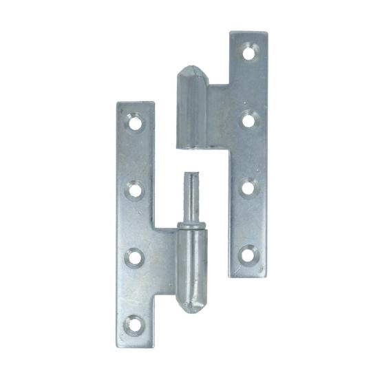DX Franse Paumellescharnier 110 x 70 mm rechts staal verzinkt