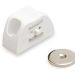 Magneetsnapper hoekmodel wit