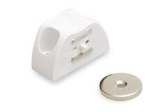 Magneetsnapper hoekmodel wit