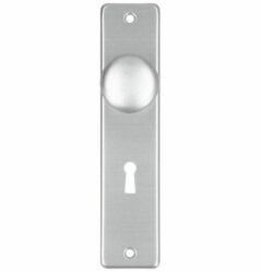 S2 Binnendeurschild knop SL56, aluminium