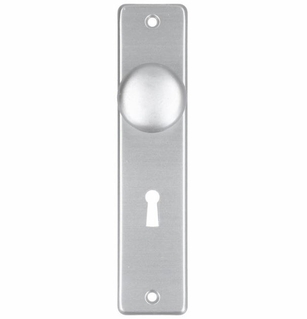 S2 Binnendeurschild knop SL56, aluminium