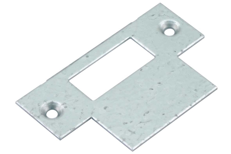 Nemef sluitplaat P1255/12 Verzinkt