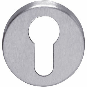 Intersteel Knop/kruk garnituur rechts recht hoek 90° + PC-plaatjes rvs