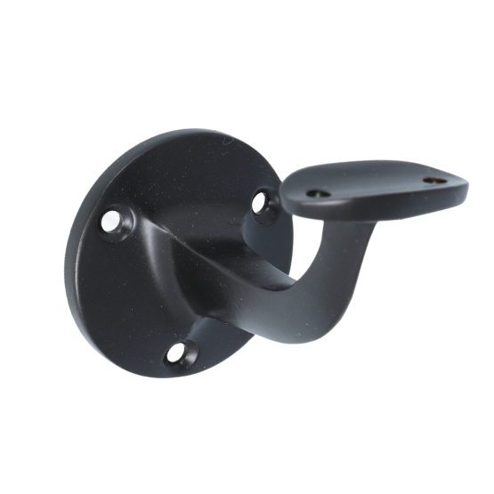 Intersteel Leuninghouder opschroevend hol zadel mat zwart