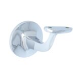 Intersteel Leuninghouder blinde achterplaat vlak zadel chroom