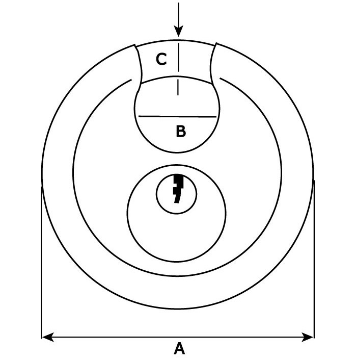 DX Discusslot Ø 90 mm - Afbeelding 2