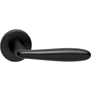 Intersteel deurklink Phobos op rozet mat zwart