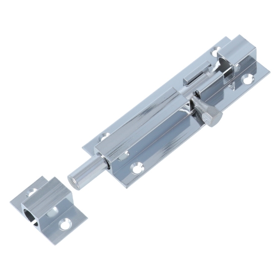 Profielgrendel verchroomd 75 mm