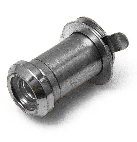Deurspion 160 graden messing verchroomd
