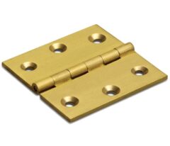 Smalscharnier 50x50 mm massief messing
