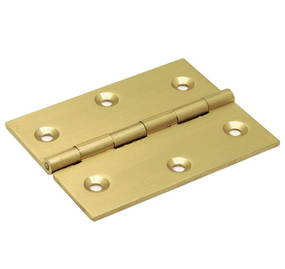 Smalscharnier 70x55 mm massief messing