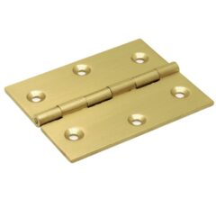 Smalscharnier 40x35 mm massief messing