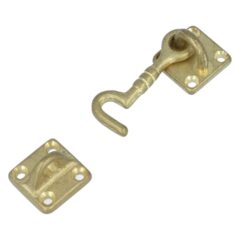 Kajuithaak 50 mm messing