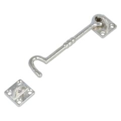 Kajuithaak 100 mm messing vernikkeld