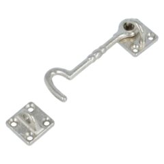 Kajuithaak 75 mm messing vernikkeld