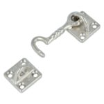 Kajuithaak 50 mm messing vernikkeld