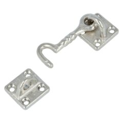 Kajuithaak 50 mm messing vernikkeld