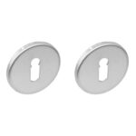 Intersteel sleutelrozetten verdekt ø53x5mm rvs