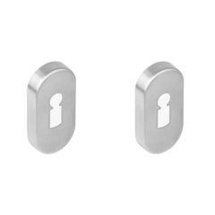 Intersteel sleutelrozetten verdekt ovaal 65x30x10mm rvs