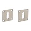 Intersteel sleutelrozetten 42x42x2mm rvs