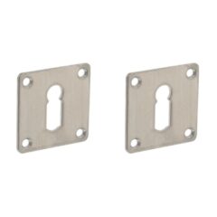 Intersteel sleutelrozetten 42x42x2mm rvs