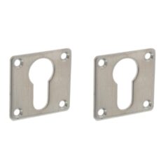 Intersteel cilinderrozetten 42x42x2mm rvs