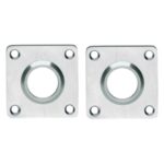 Intersteel Rozetten 42x42x2mm rvs