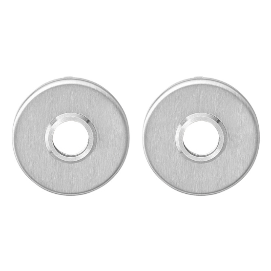 Intersteel rozetten verdekt ø53x5mm rvs