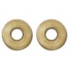 Intersteel rozetten verdekt ø49x7mm messing getrommeld