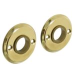 Intersteel rozetten ø50x5mm messing gelakt