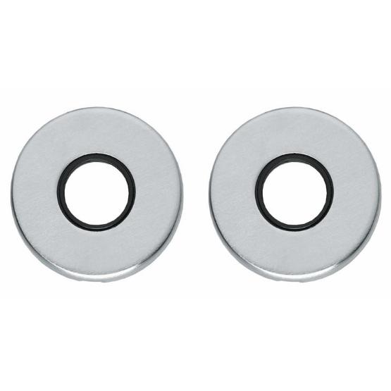 Intersteel rozetten verdekt ø49x7mm chroom mat