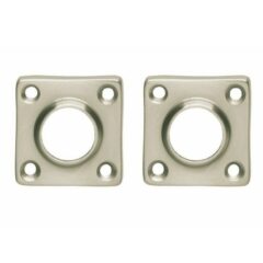 Intersteel Rozetten 38x38x5mm nikkel mat