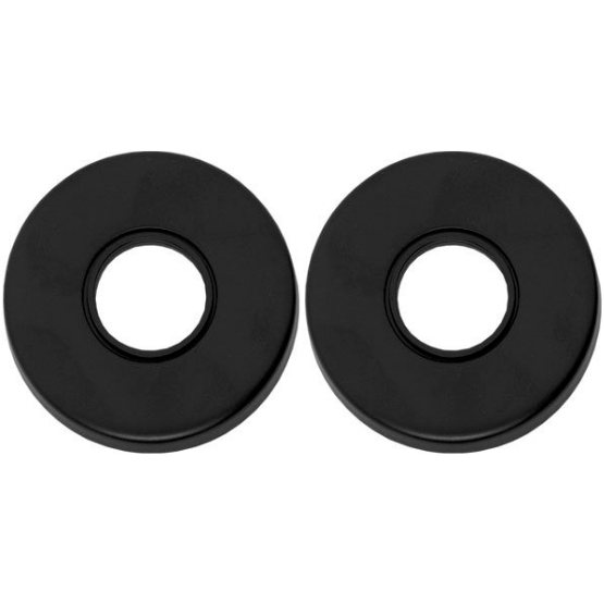 Intersteel Rozet rond verdekt mat zwart