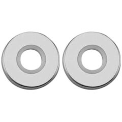 Intersteel rozetten verdekt ø50x7mm met nokken aluminium F1