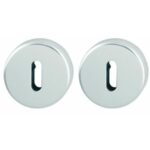 Rozet sleutelgat rond 52mm aluminium Hoppe