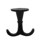 Kapstokhaak zwart